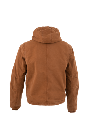 18518_180_Full Flexx Hooded Jacket_Duck Brown_Back