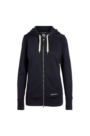 21585 Water Resistant Tug-Free Full Zip Hoodie 019- Black_0240