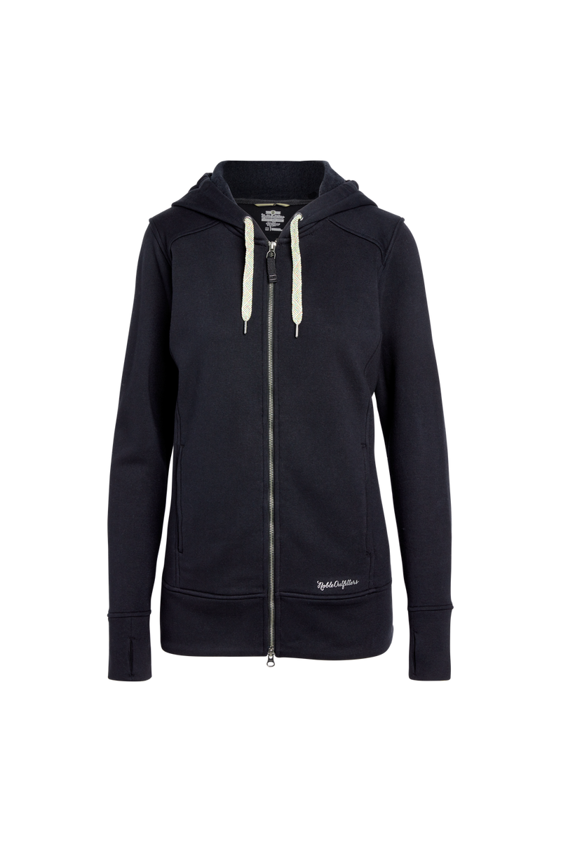 21585 Water Resistant Tug-Free Full Zip Hoodie 019- Black_0240