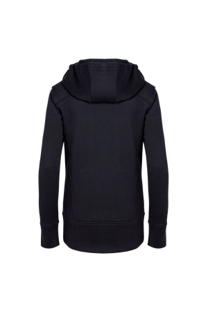 21585 Water Resistant Tug-Free Full Zip Hoodie 019- Black_0243
