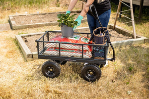 Black Diamond™ 3 Cubic Feet Steel Utility Cart