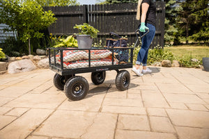 Black Diamond™ 3 Cubic Feet Steel Utility Cart