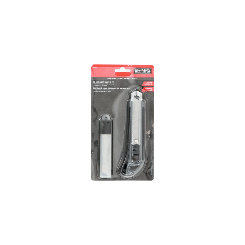 18 MM Snap Knife 8 Pt