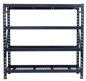 Heavy Duty Steel Shelving Unit with 4 Adjustable Shelves