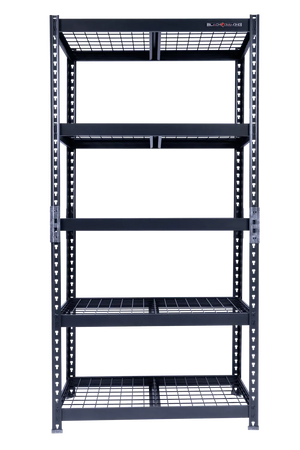 Light Duty Steel Shelving Unit with 5 Adjustable 36" Shelves