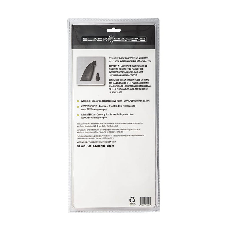 Black Diamond™ 1-1/4" Car Nozzle with 2-1/2" Adapter