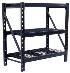 Heavy Duty Steel Shelving Unit with 4 Adjustable Shelves