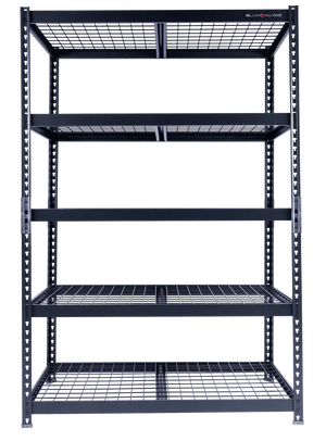 Light Duty Steel Shelving Unit with 5 Adjustable 48" Shelves