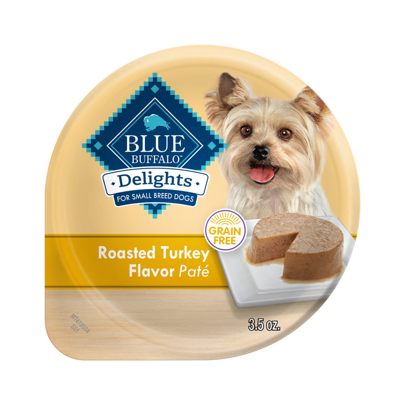 BLUE DD Pate Roast Trky 3.5ozCup Dg