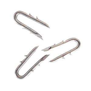 Barbed Fence Staple 8g 1.5" 50# Bezinal