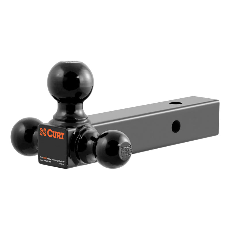 Triple Ball Mount Black