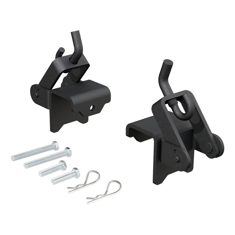 (2)OPTIONAL SNAP UP BRACKETS