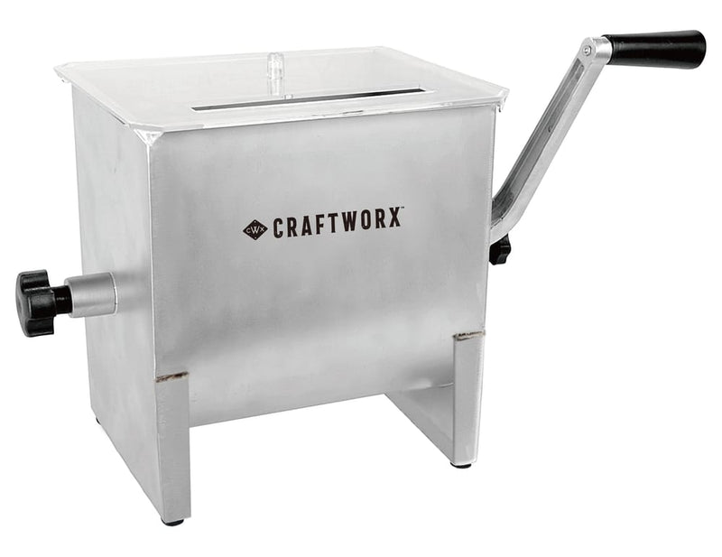 Craftworx™ 17 LBS. Manual Stainless Steel Meat Mixer