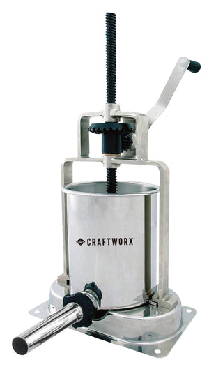 Craftworx™ 15 LBS. Stainless Steel Sausage Stuffer