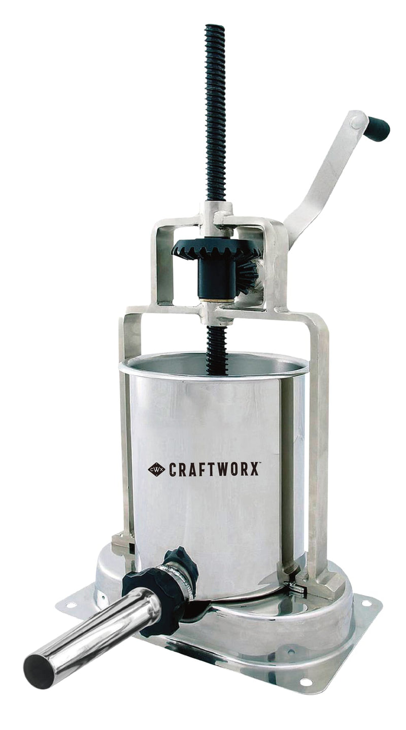 Craftworx™ 15 LBS. Stainless Steel Sausage Stuffer