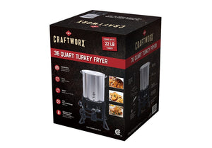 Craftworx™ 36 QT Heavy Duty Turkey Fryer with Timer
