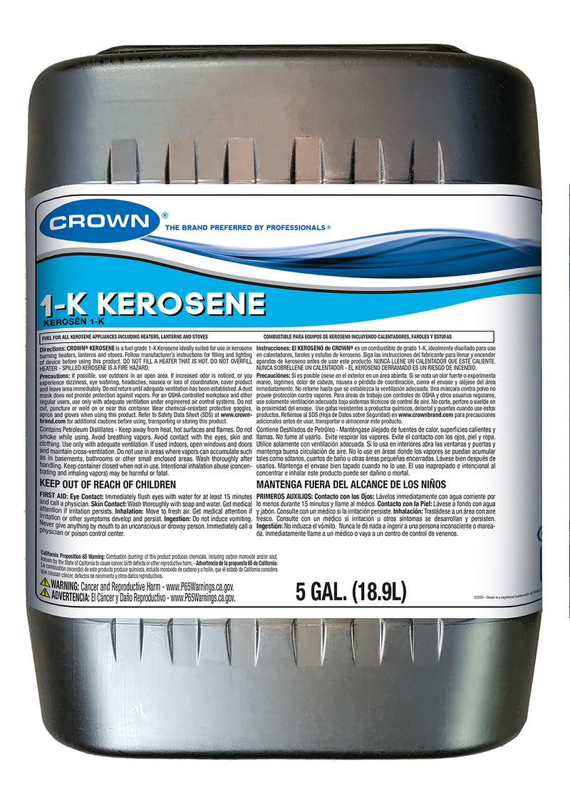 Crown Kerosene 5 Gl Plastic