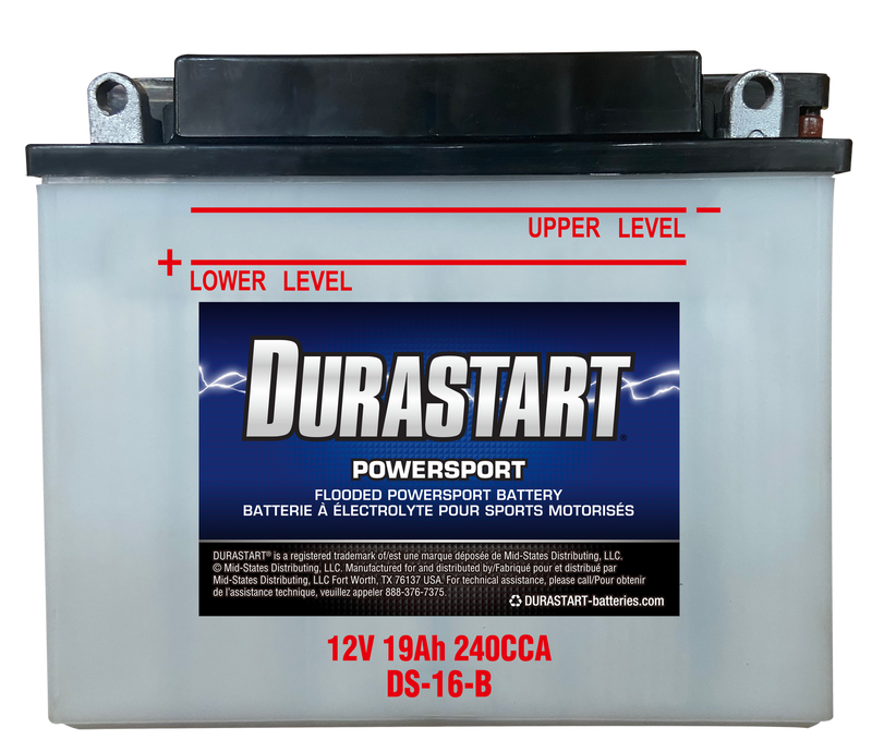 Flooded Powersport Battery 16-B