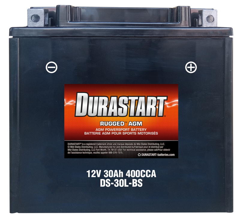 RuggedTM Agm Powersport Battery 30L-Bs