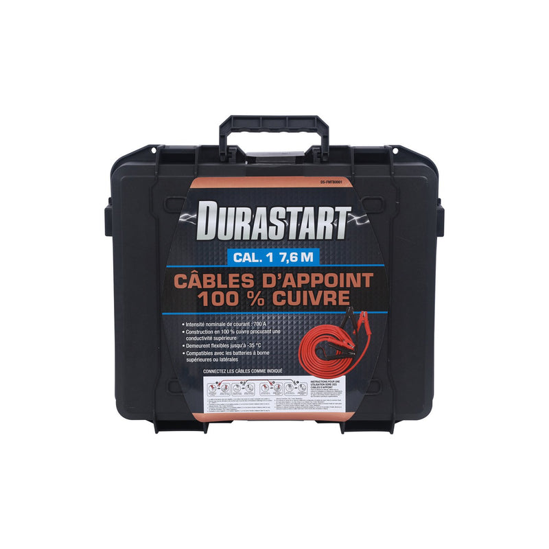1GA 25FT 100% Copper Booster Cable