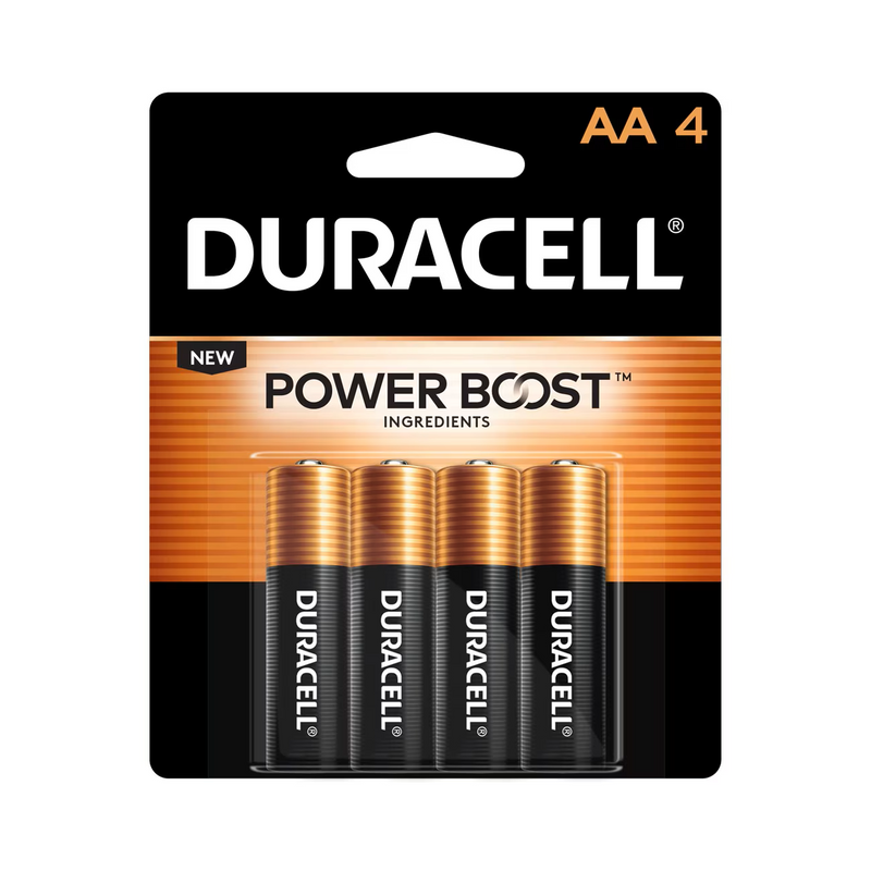 Duracell Copper & Black AA4