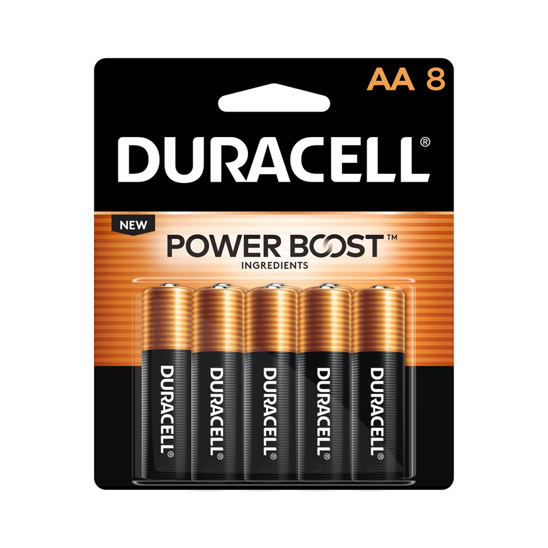 Duracell Copper & Black AA8