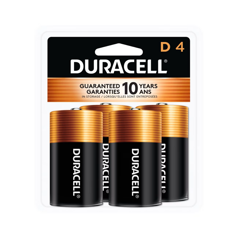 Duracell Copper & Black D4