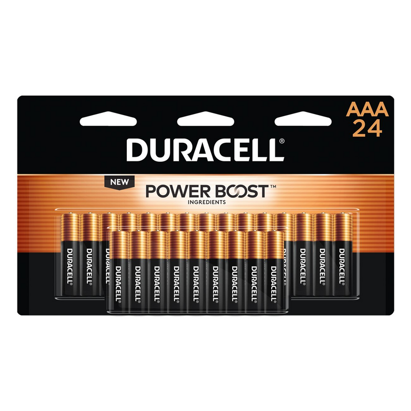 Duracell Copper & Black AAA24