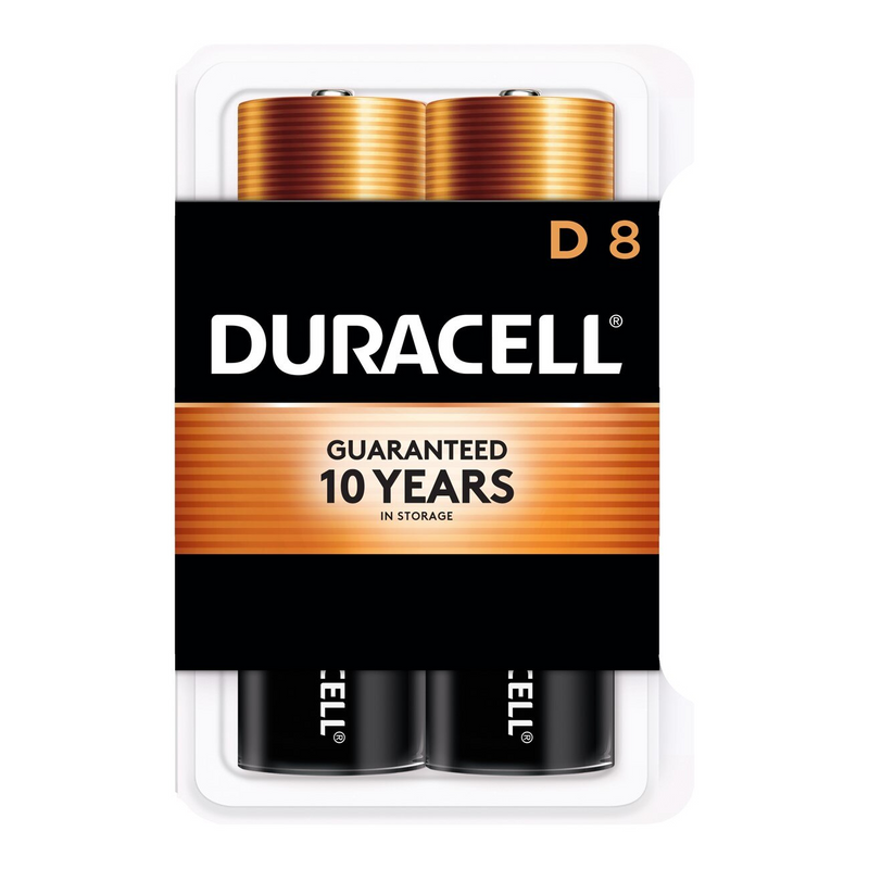 Duracell Copper & Black D8