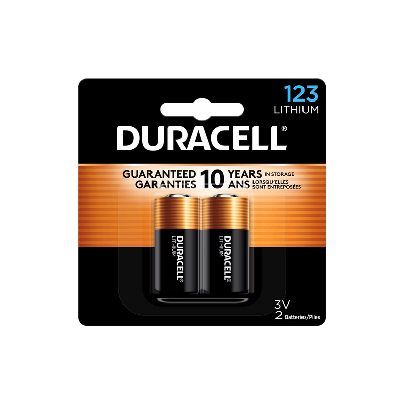 Duracell Copper & Black 123