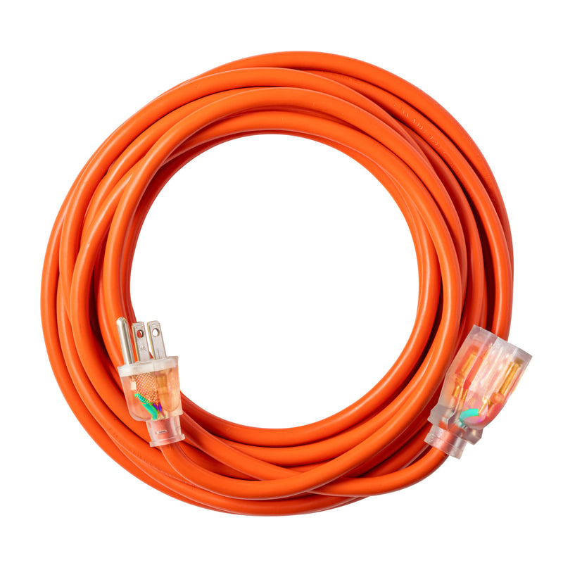 25 FT Light Duty 16-Gauge Indoor/Outdoor Extension Cord