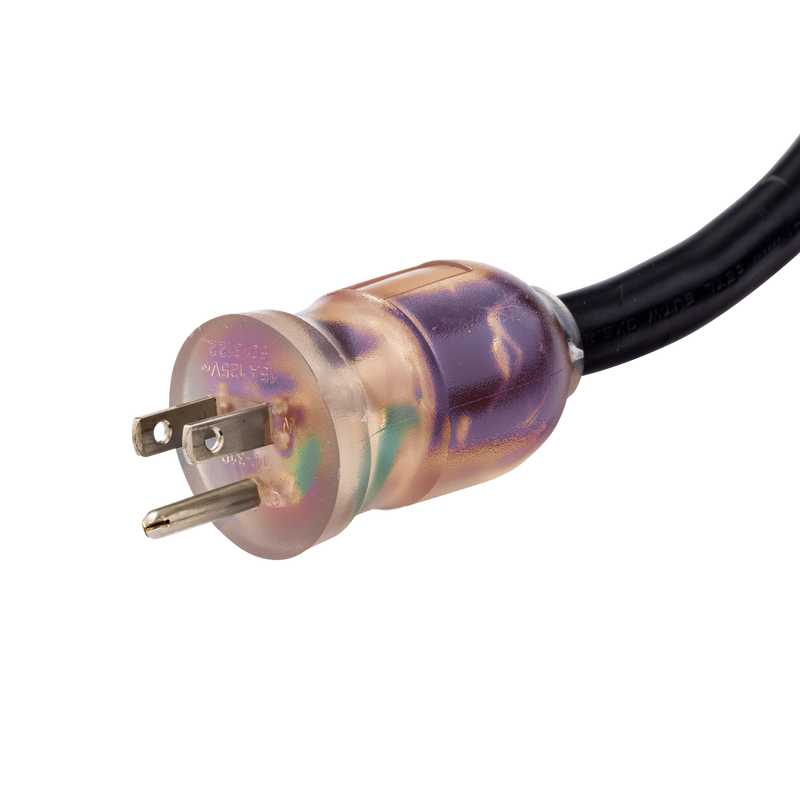 50 FT Heavy Duty 10-Gauge Indoor/Outdoor Extension Cord