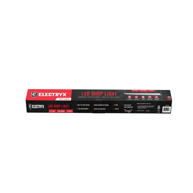 4 FT. 7,500 Lumens LED Shop Light