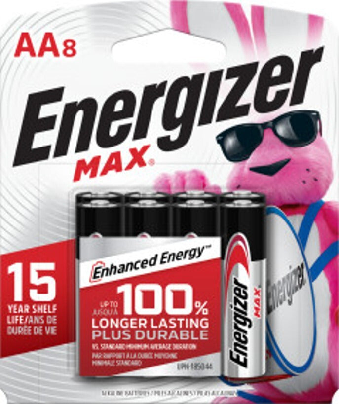 Energizer Max Alk Aa-8