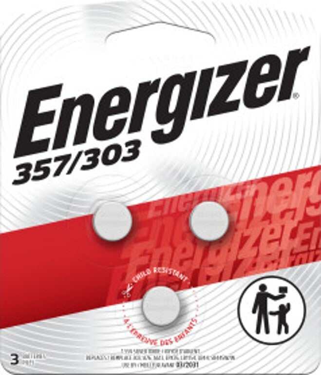 Energizer 357 Zero-Merc 3-Pk