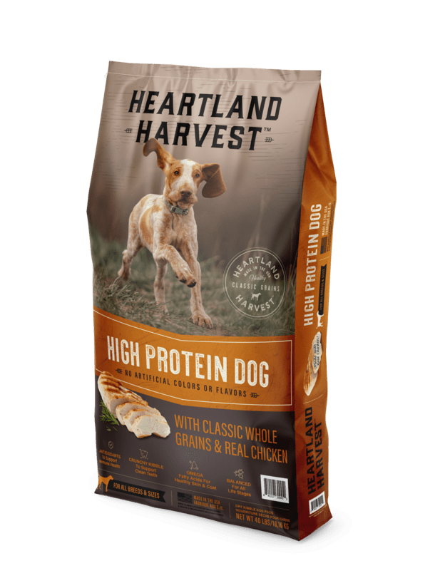 High Protein Dog Dry Food with Classic Whole Grains & Real Chicken