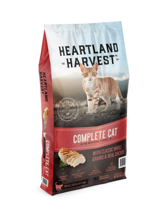Complete Cat Dry Food with Classic Whole Grains & Real Chicken