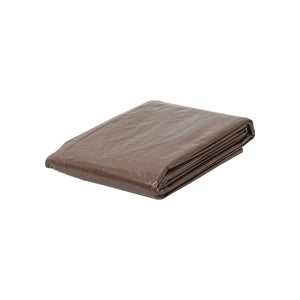 6 FT x 8 FT Brown/Green Reversible Medium Duty Poly Tarp