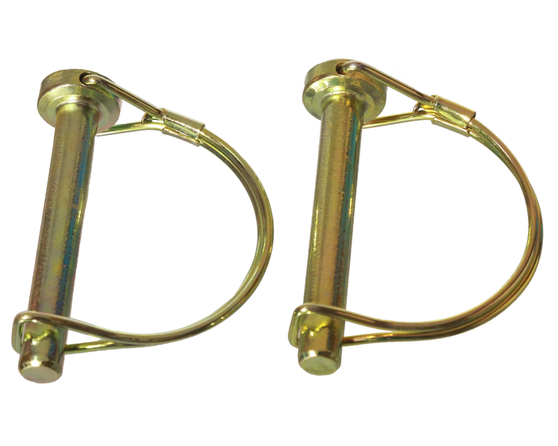 1/4" x 2-1/2" Pto Round Lock Pins 2-Pack