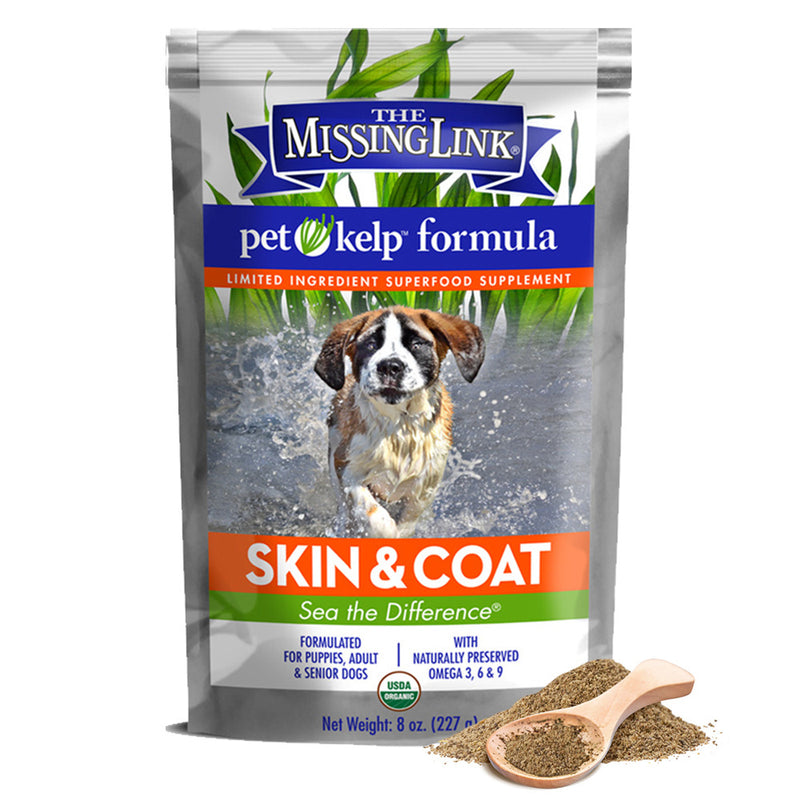 Pet Kelp®Skin&Coat Supp Dogs 8oz Powder