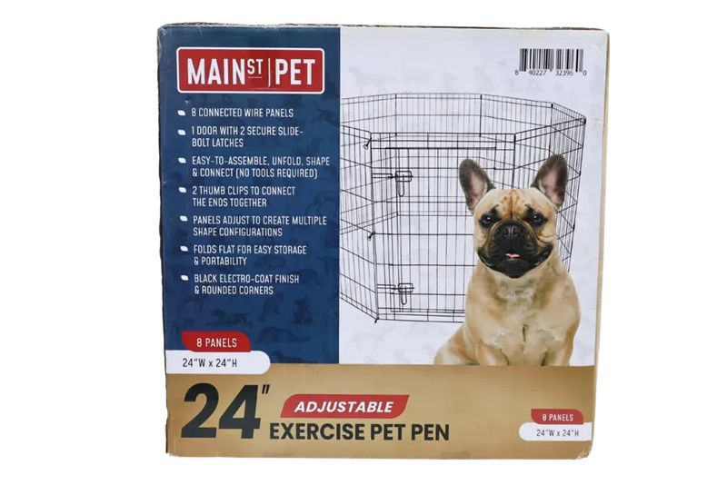 Main St. Pet™ 24" Adjustable Exercise Pet Pen