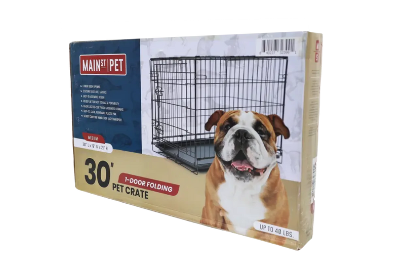 Main St. Pet™ 42" 1-Door Folding Pet Crate