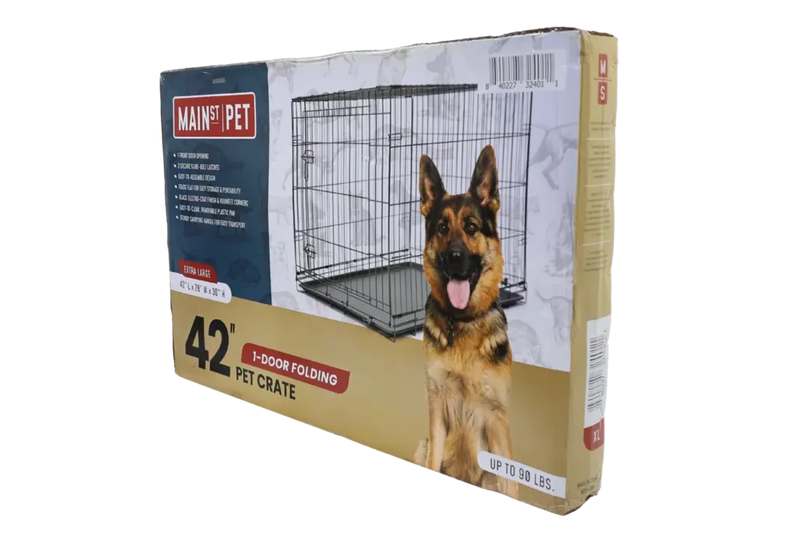 Main St. Pet™ 30" 1-Door Folding Pet Crate