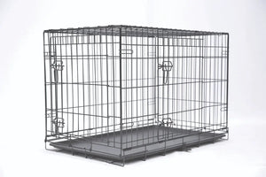 Main St. Pet™ 48" 2-Door Folding Pet Crate with Divider