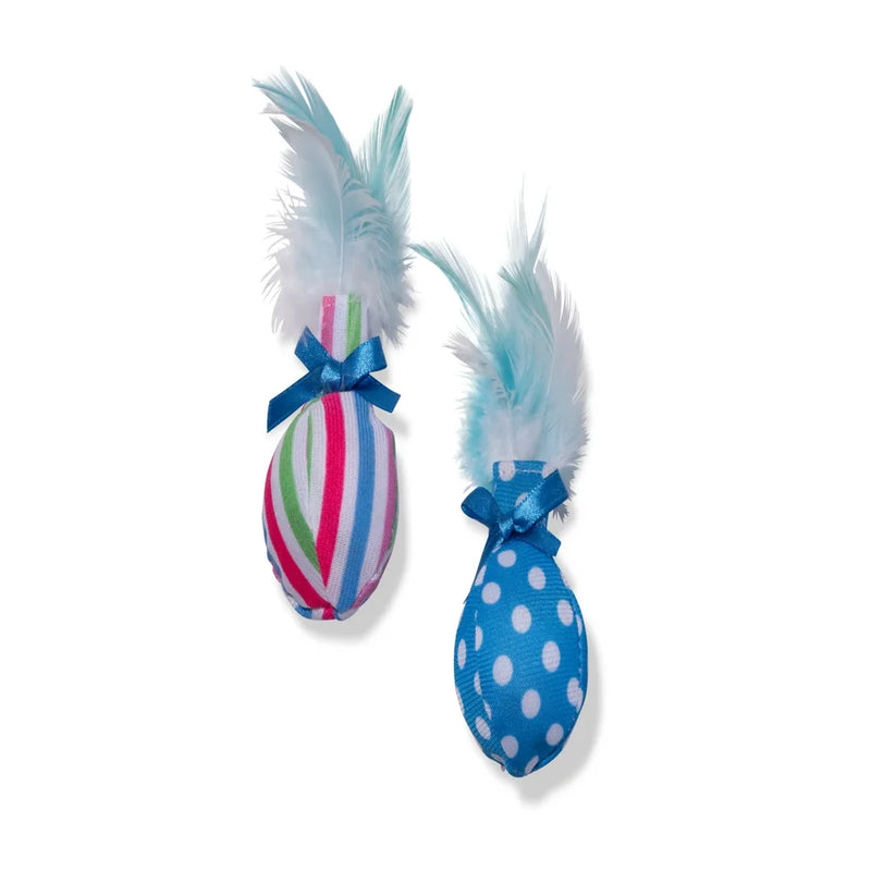 Main St. Pet™ 2-Pack Feather Balls with Bells Cat Toys