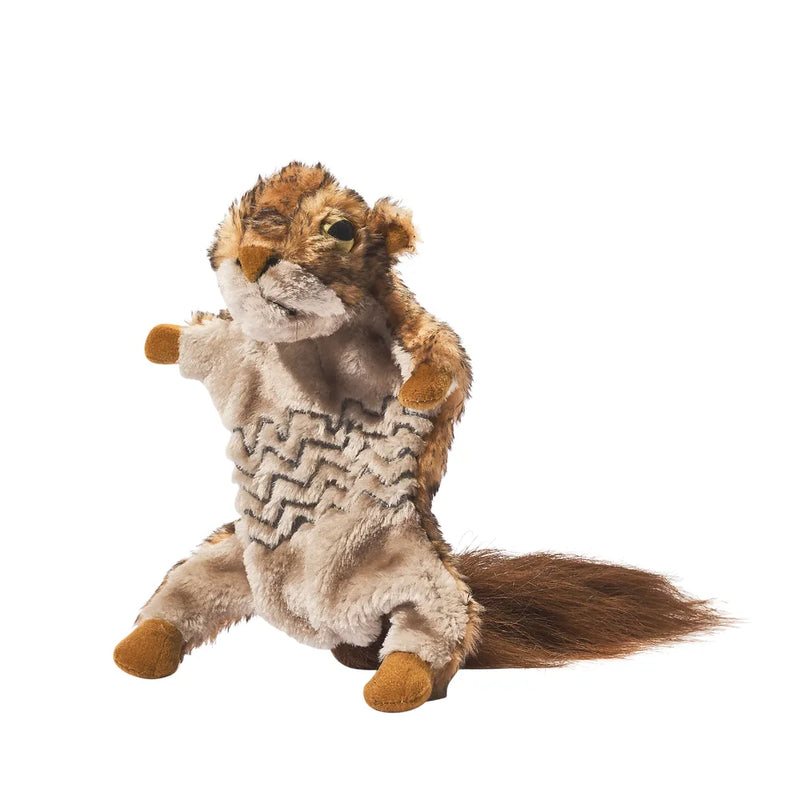 Main St. Pet™ Roadkill Squirrel With Ball Squeaky Dog Toy