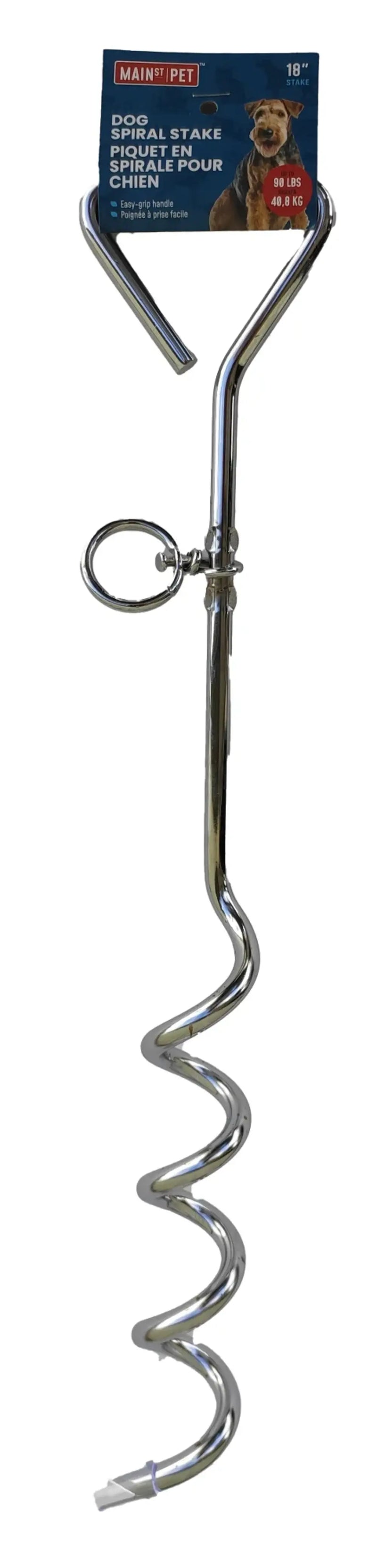 Main St. Pet™ 18" Dog Tie-Out Spiral Stake