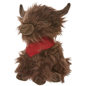 Msp Dog Toy Plush Highland Cow