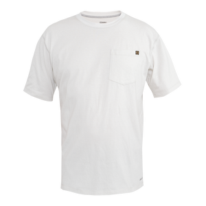Noble_SP22_MensTops_12507 SS The Best Dang Work Tee 744 Glacier - Front 2
