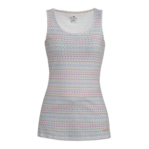 Noble_SP22_WomensTops_20526 Tug-Free Tank 472-Aztec Multi Stripe - Front